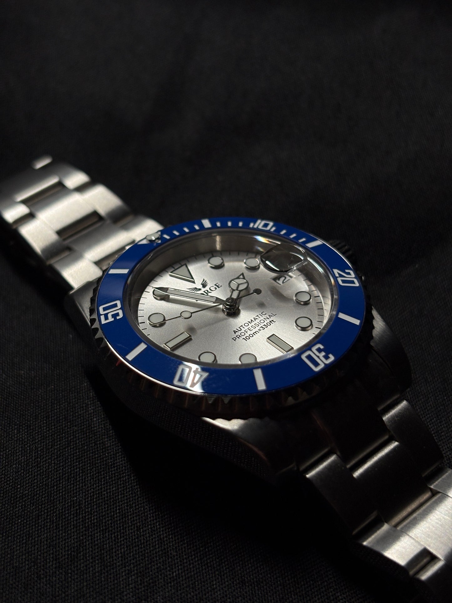 Blue and Silver Professional